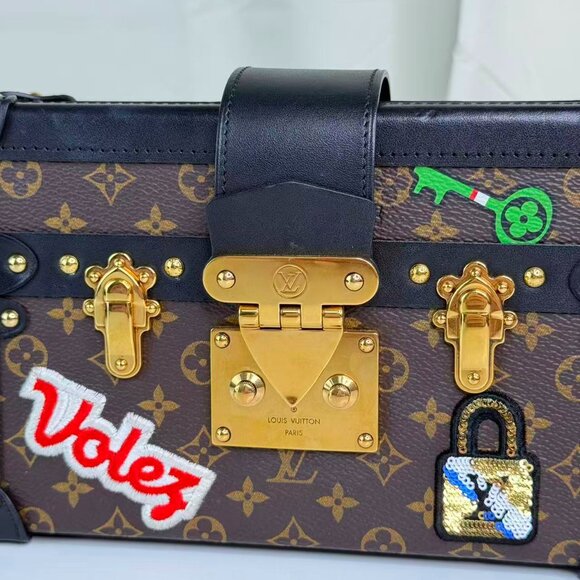 Louis Vuitton Monogram Canvas Limited Edition Soft Trunk Shoulder Bag - Picture 6 of 11